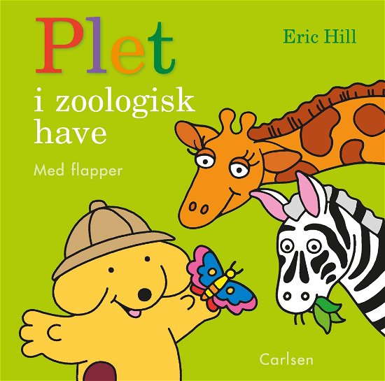 Cover for Eric Hill · Plet: Plet i zoologisk have (Cardboard Book) [1th edição] (2018)