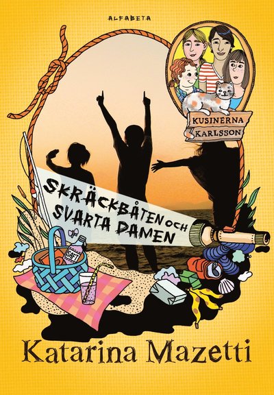 Cover for Katarina Mazetti · Kusinerna Karlsson: Skräckbåten och svarta damen (Indbundet Bog) (2014)