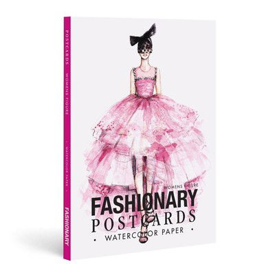 Cover for Fashionary · Fashionary Watercolor Postcards (Womens Figure Templates) (Print) (2016)