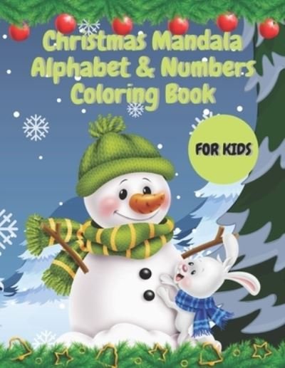 Cover for Tr Publishing House · Christmas Mandala Alphabet &amp; Numbers Coloring Book (Pocketbok) (2020)
