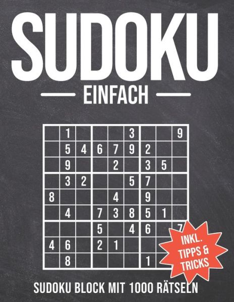 Cover for Luisa Hansen · Sudoku Einfach (Paperback Book) (2020)