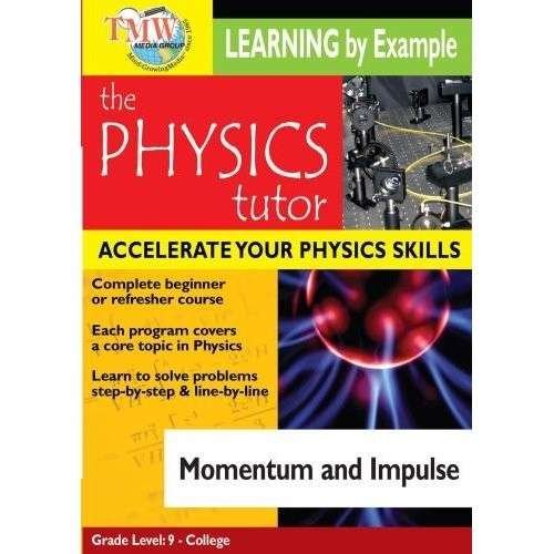 Cover for Momentum &amp; Impulse · Physics Tutor Momentum &amp; Impulse (DVD) (2008)
