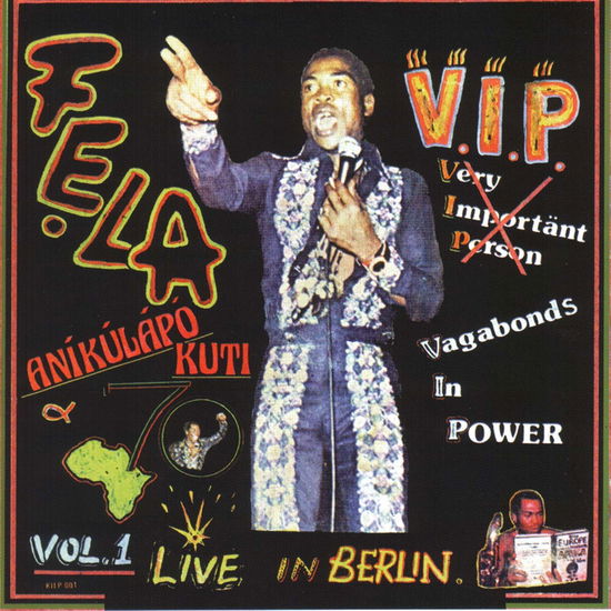 V.i.p. - Fela Kuti - Musik - KNITTING FACTORY RECORDS - 0720841204718 - 13. december 2019