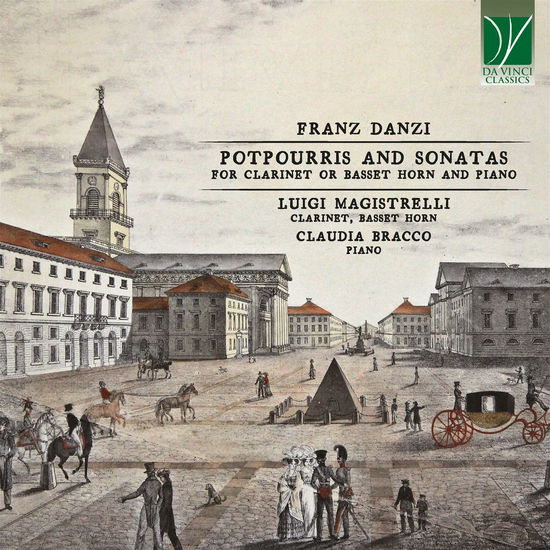 Cover for Luigi &amp; Claudia Bracco Magistrelli · Franz Danzi: Pot Pourris And Sonatas (CD) (2022)