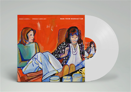 Cover for Eddie Howell &amp; Freddie Mercury · Man From Manhattan (LP + Merch) [White Vinyl Box Set edition] (2024)