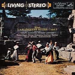 Cover for Georges Bizet · L'arlesienne Suites 1 &amp; 2 (LP) (1990)