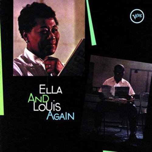 Cover for Ella Fitzgerald · Ella &amp; Louis Again! (LP) (1990)