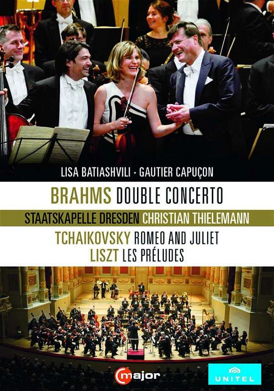 Cover for Liszt / Thielemann / Staatskapelle Dresden · Double Concerto (DVD) (2021)