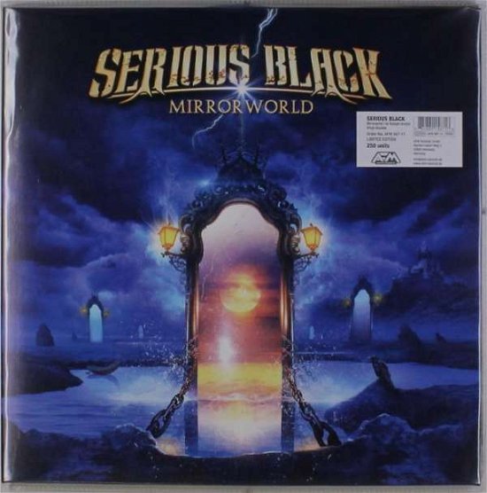 Cover for Serious Black · Mirrorworld (LP) [Coloured edition] (2016)