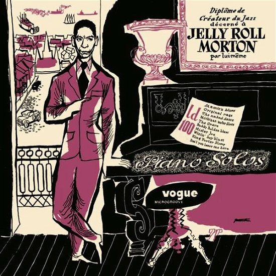 Cover for Jelly Roll Morton · Piano Solos (LP) [33 LP edition] (2017)