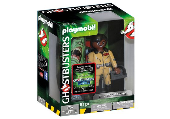 Cover for Playmobil 70171 Ghostbusters Sammlerfigur W. Zedde · GHO Sammlerfigur W. Zeddemore ca. 15 cm (Toys)