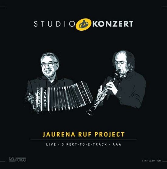 Cover for Ruf Jaurena Project · Studio Konzert (180 Gr.Vinyl) (LP) [Limited, High quality edition] (2017)