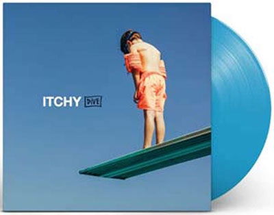 Cover for Itchy · Dive (Blue Vinyl) (LP) [Limited edition] (2023)