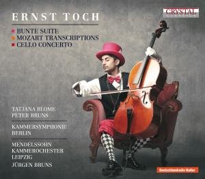 Cover for Blome / Bruns / Kammersymphonie Berlin · Bunte Suite / Mozart Transcript / Cello Concerto (CD) (2012)