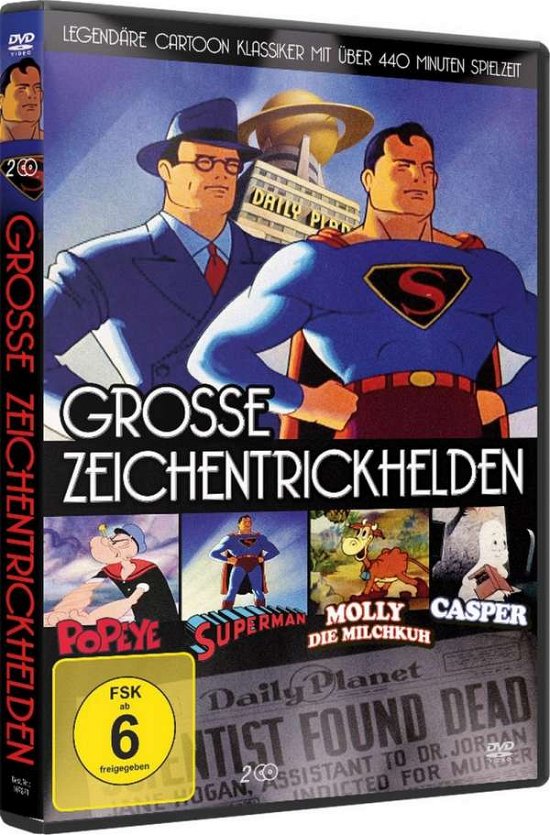 Cover for GROßE ZEICHENTRICKHELDEN (DVD) (2020)