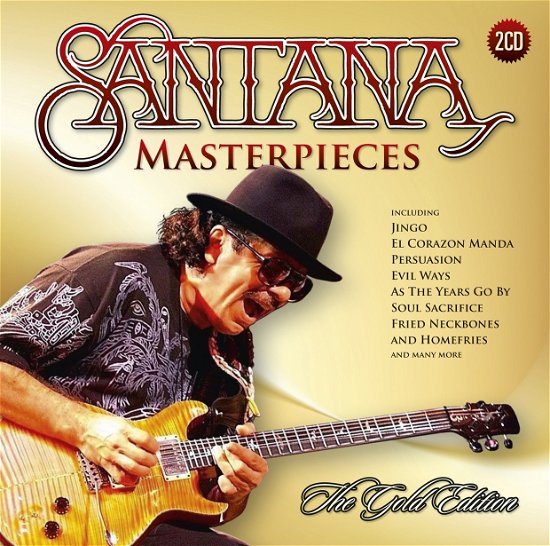 Cover for Santana · Santana-masterpieces the Gold Edition (CD) (2017)