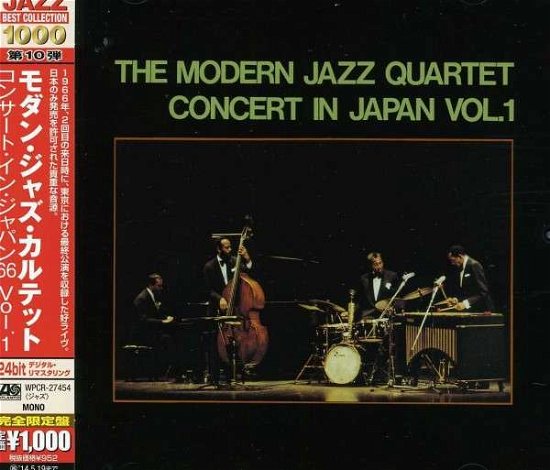 Concert In Japan Vol.1 - Modern Jazz Quartet - Musik - WARNER - 4943674153718 - 20. november 2013