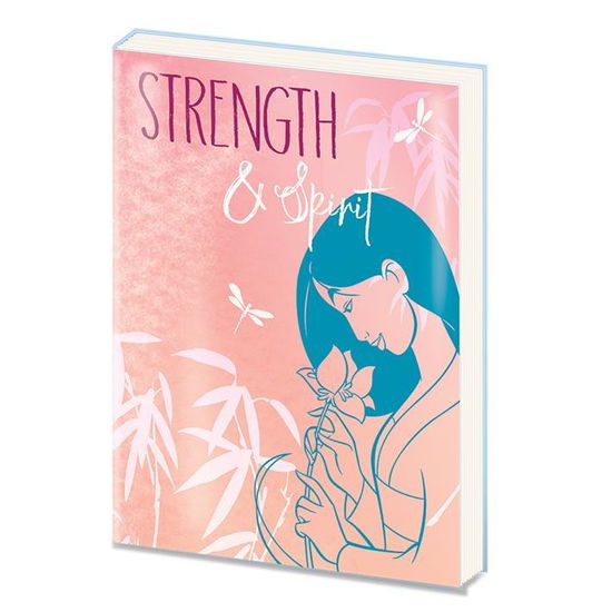 Mulan - Strength And Spirit PVC (Premium A5 Notebook / Quaderno) - Disney: Pyramid - Produtos - - 5051265730718 -