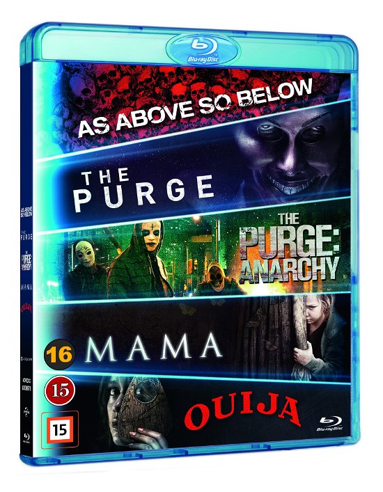 As Above So Below / The Purge / The Purge: Anarchy / Mama / Ouija -  - Film -  - 5053083086718 - 20. oktober 2016