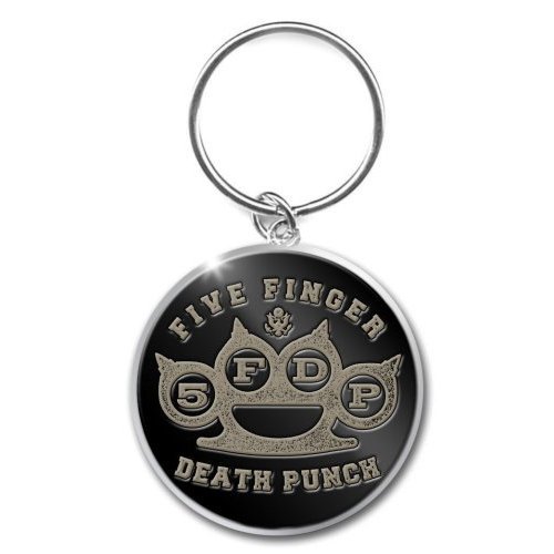 Five Finger Death Punch Keychain: Knuckle - Five Finger Death Punch - Merchandise - Unlicensed - 5055295379718 - 