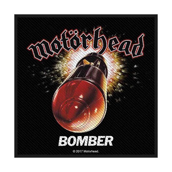 Motorhead Standard Woven Patch: Bomber - Motörhead - Fanituote - PHD - 5055339776718 - maanantai 19. elokuuta 2019
