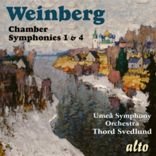 Cover for Umea Symphony Orches · Weinberg Chamber Symphonies 1 &amp; 4 (CD) (2023)