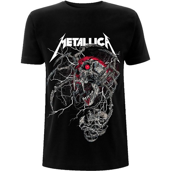 Metallica Unisex T-Shirt: Spider Dead - Metallica - Mercancía - PHD - 5056187736718 - 16 de abril de 2021