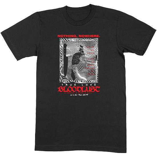 Cover for Nowhere Nothing · Nothing,Nowhere Unisex T-Shirt: Digital Landscape (T-shirt) [size M] [Black - Unisex edition]