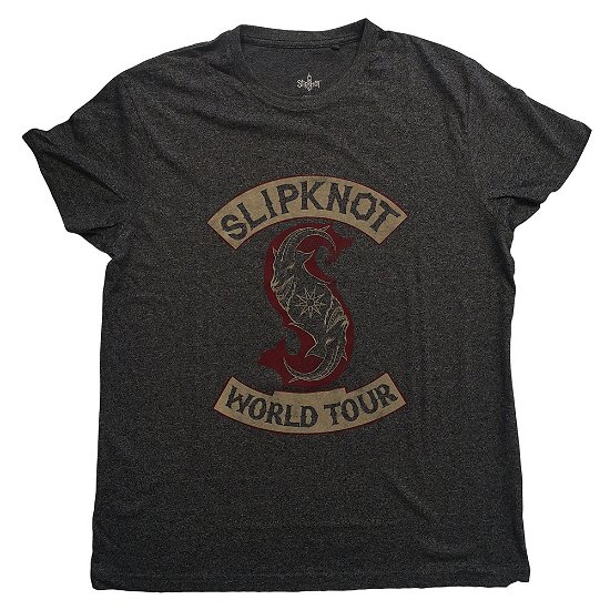 Slipknot Unisex Vintage T-Shirt: Patched-Up - Slipknot - Marchandise -  - 5056368696718 - 