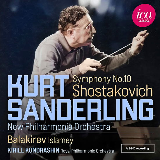 Cover for New Philharmonia Orchestra / Kurt Sandering · Shostakovich: Symphony No. 10 - Balakirev: Islamey (Liv (CD) (2023)