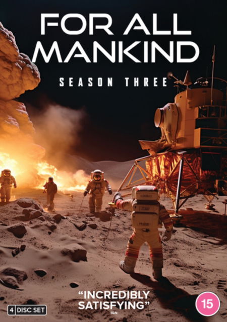 For All Mankind Season 3 - For All Mankind Season 3 DVD - Film - Dazzler - 5060797576718 - 9. oktober 2023