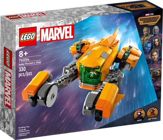 Marvel: Lego 76254 - Super Heroes - Baby Rocket'S Spaceship - Lego - Koopwaar -  - 5702017419718 - 