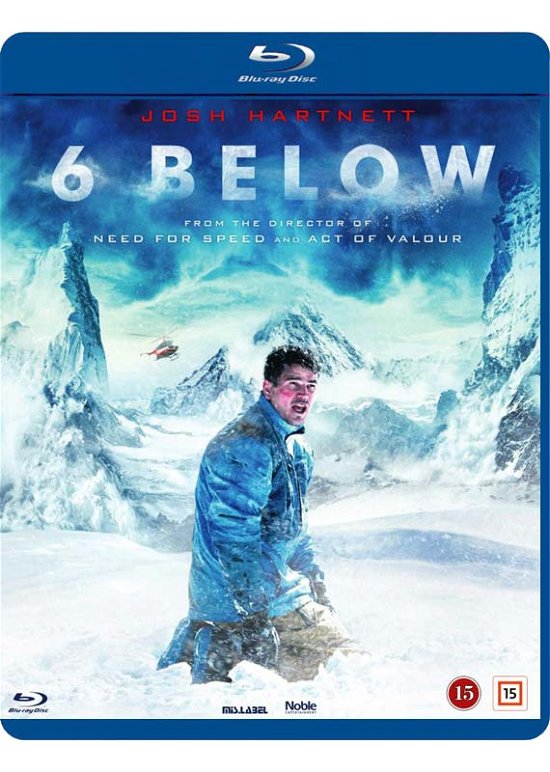 Cover for Josh Hartnett · 6 Below (Blu-ray) (2018)