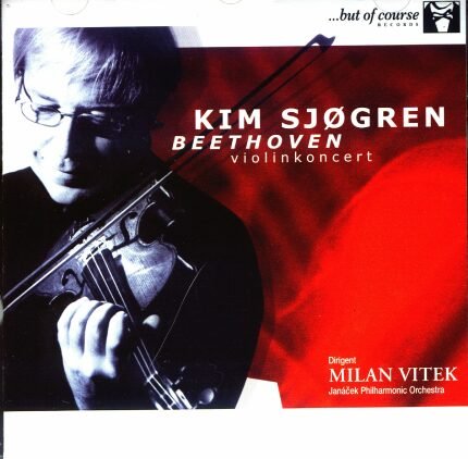 Cover for Kim Sjøgren · Beethoven Violinkoncert (CD) (2011)