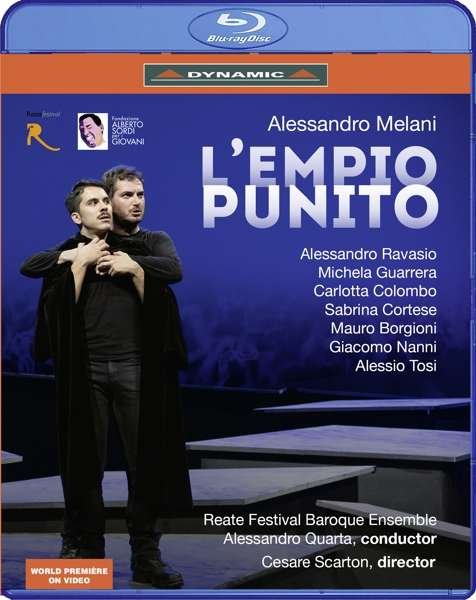 Cover for Ravasio / Guarrera / Rfb Ens · Alessandro Melani: LEmpio Punito (Blu-ray) (2020)