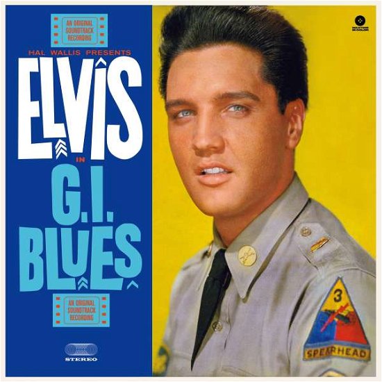 Cover for Elvis Presley · G.I. Blues (Solid Blue Vinyl) (LP) [Limited edition] (2022)
