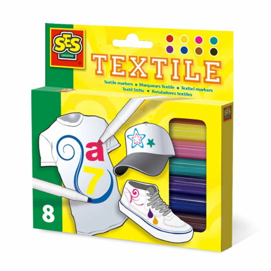 Cover for Ses · Textielstiften 8 Stuks (Toys)