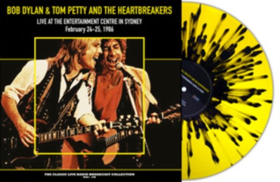 Live At The Entertainment Centre In Sydney 24th-25th February 1986 (Splatter Vinyl) - Bob Dylan Featuring Tom Petty - Musikk - SECOND RECORDS - 9003829979718 - 7. juli 2023