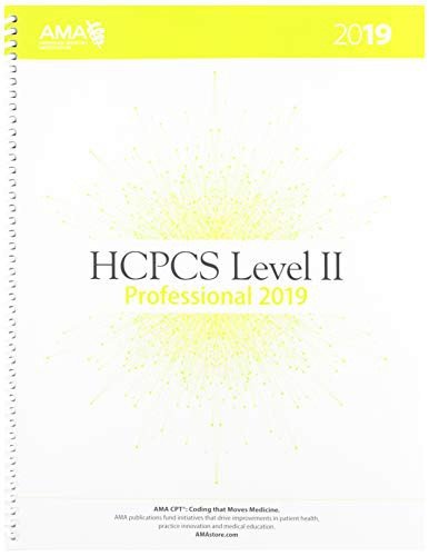 Cover for Ama · HCPCS 2019 Level II Codebook : Professional Edition (Spiral Book) (2019)