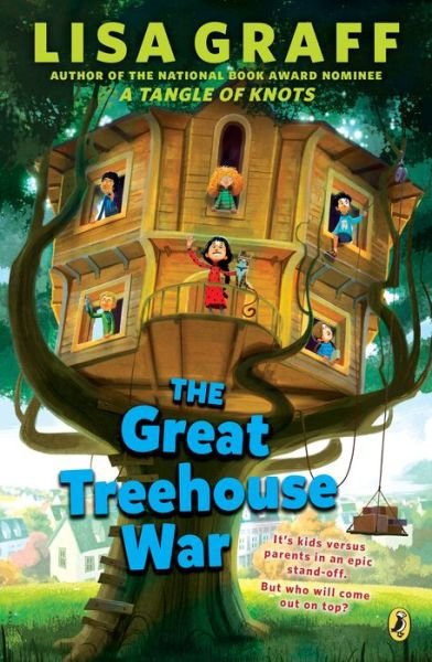Cover for Lisa Graff · The Great Treehouse War (Paperback Book) (2018)