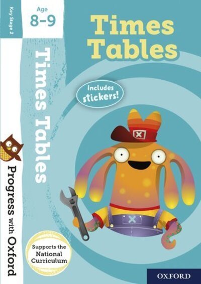 Cover for Fiona Tomlinson · Progress with Oxford:: Times Tables Age 8-9 - Progress with Oxford: (Book) (2020)