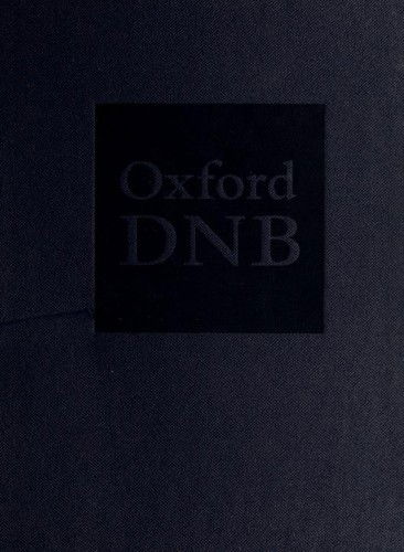 Cover for Oxford · Oxford Dictionary National Biography Volume 21 (Hardcover Book) (2012)