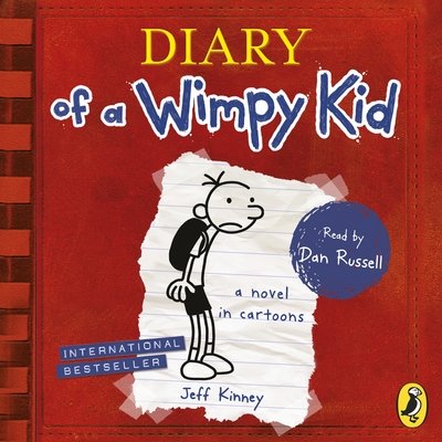 Cover for Jeff Kinney · Diary Of A Wimpy Kid (Book 1) - Diary of a Wimpy Kid (Hörbok (CD)) [Unabridged edition] (2018)