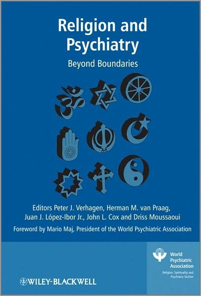 Cover for PPJ Verhagen · Religion and Psychiatry - Beyond Boundaries (Gebundenes Buch) (2009)