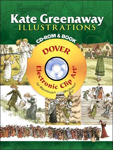 Kate Greenaway Illustrations - Dover Electronic Clip Art - Kate Greenaway - Äänikirja - Dover Publications Inc. - 9780486998718 - perjantai 27. kesäkuuta 2008