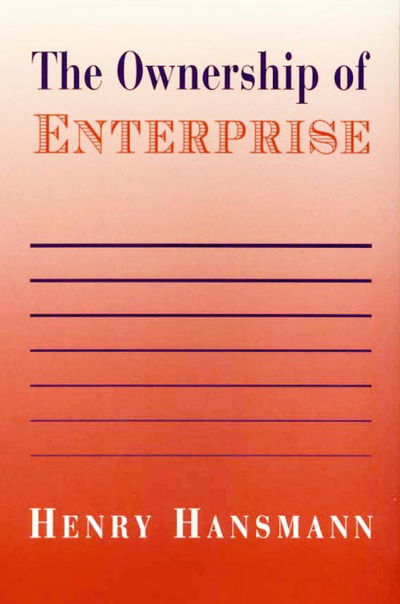 Cover for Henry Hansmann · The Ownership of Enterprise (Pocketbok) (2000)