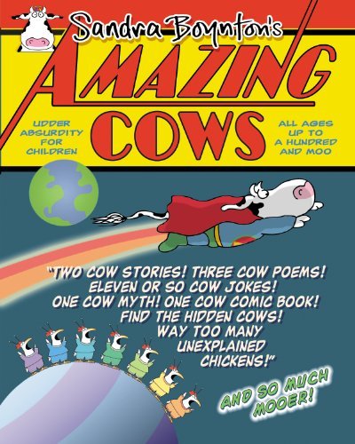 Cover for Sandra Boynton · Amazing Cows: Udder Absurdity for Children (Innbunden bok) (2010)
