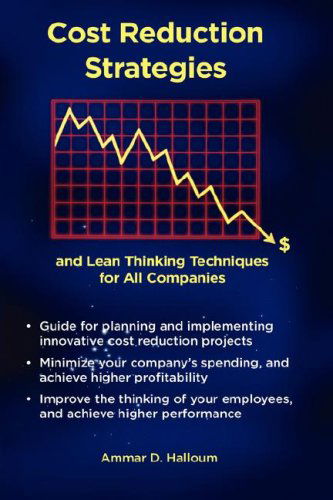 Cover for Ammar Halloum · Cost Reduction Strategies (Pocketbok) (2008)