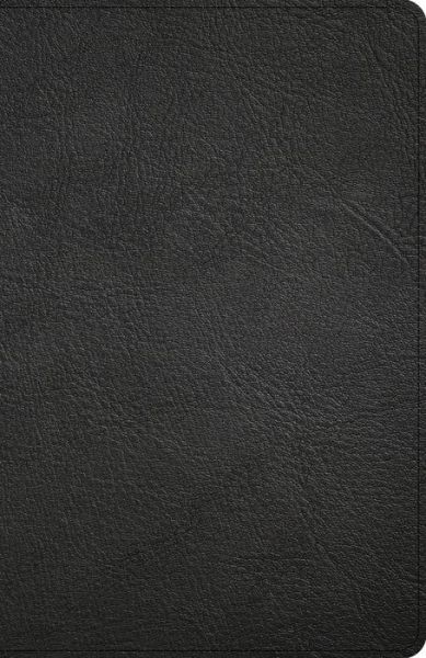 Cover for Holman Bible Publishers · KJV Thinline Bible, Black Genuine Leather (Leather Book) (2022)