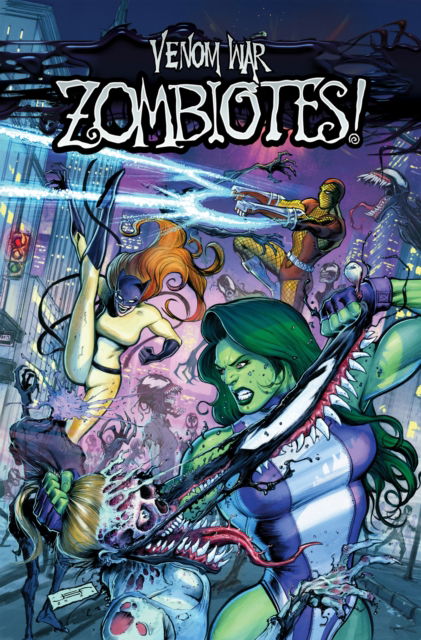 Cover for Cavan Scott · Venom War: Zombiotes / Venomous (Paperback Book) (2025)